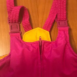 Bright Pink Toddler Mobius Snow Ski Pants